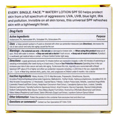 Supergoop Every Single Face Watery Lotion, SPF 50, 1.7 oz.