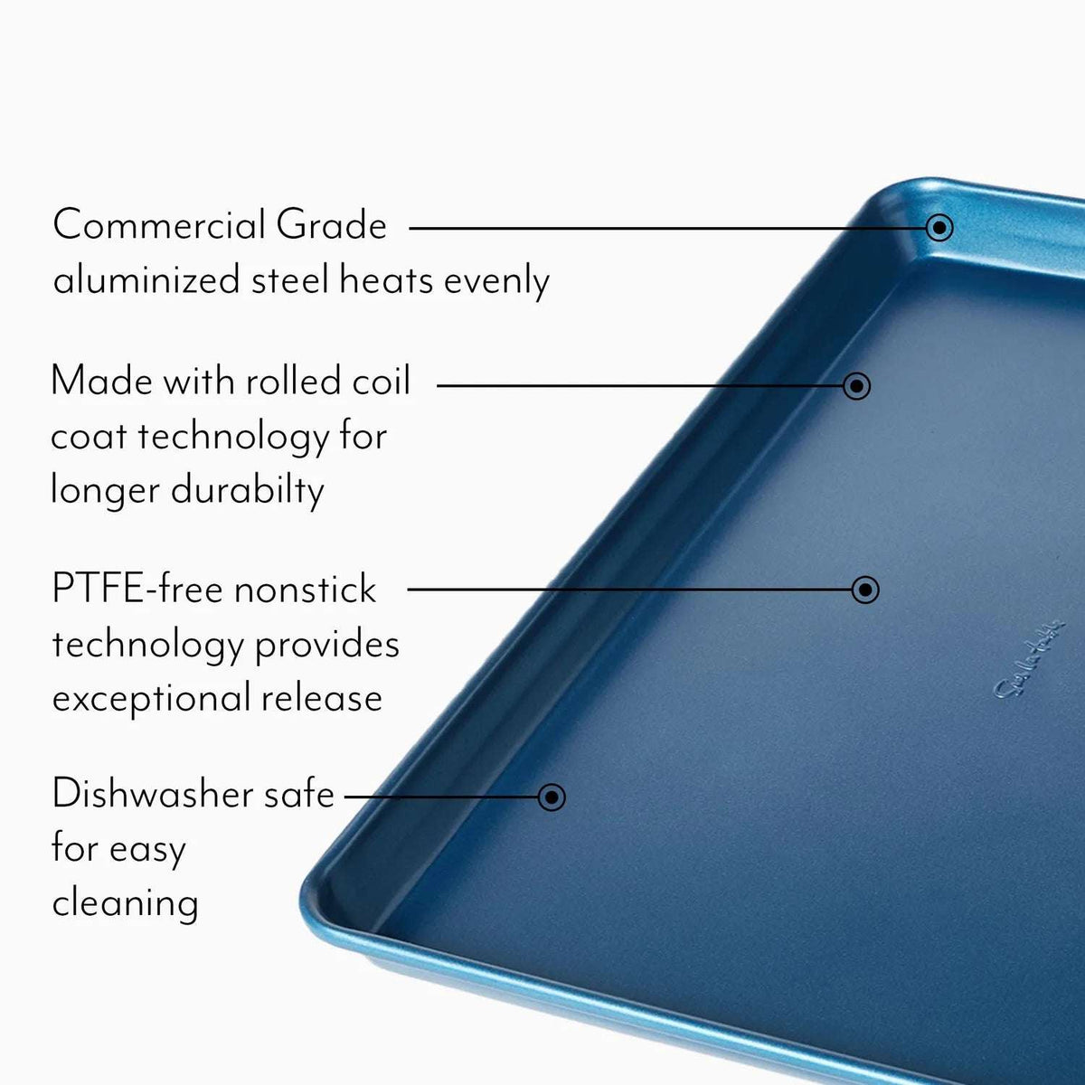 Sur La Table Sapphire Elite Nonstick Half Sheet Pan