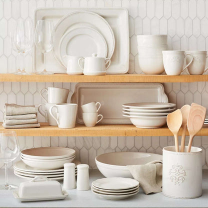 Sur La Table Pearl Stoneware Serve Platter