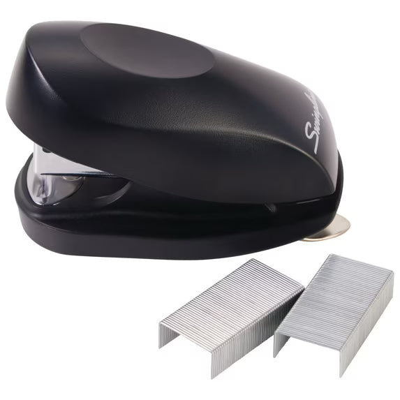 Swingline Manual Tot Stapler, 12 Sheets, Black