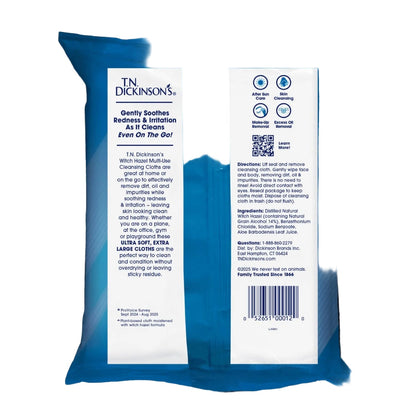 T.N. Dickinson's Witch Hazel Cleansing Cloths, 25 Count