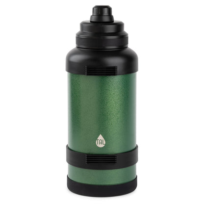 TAL 3 Liter Stainless Steel Zeus Black Water Bottle with Leak-Proof Lid