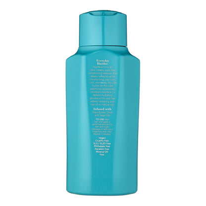 TPH BY TARAJI Hustle & Co Hydrating Co Wash Cleansing Hair Conditioner with Olive Oil, Shea Butter & Sage Oil | Wavy, Coily & Curly Hair Product | For Women & Men, 12 oz.