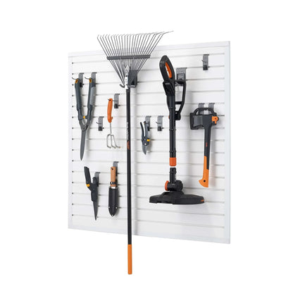 TRINITY 16 Sq Ft Modular Slatwall 13-piece Accessory Set