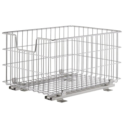 TRINITY Wire Basket w/Slide, 2-pack
