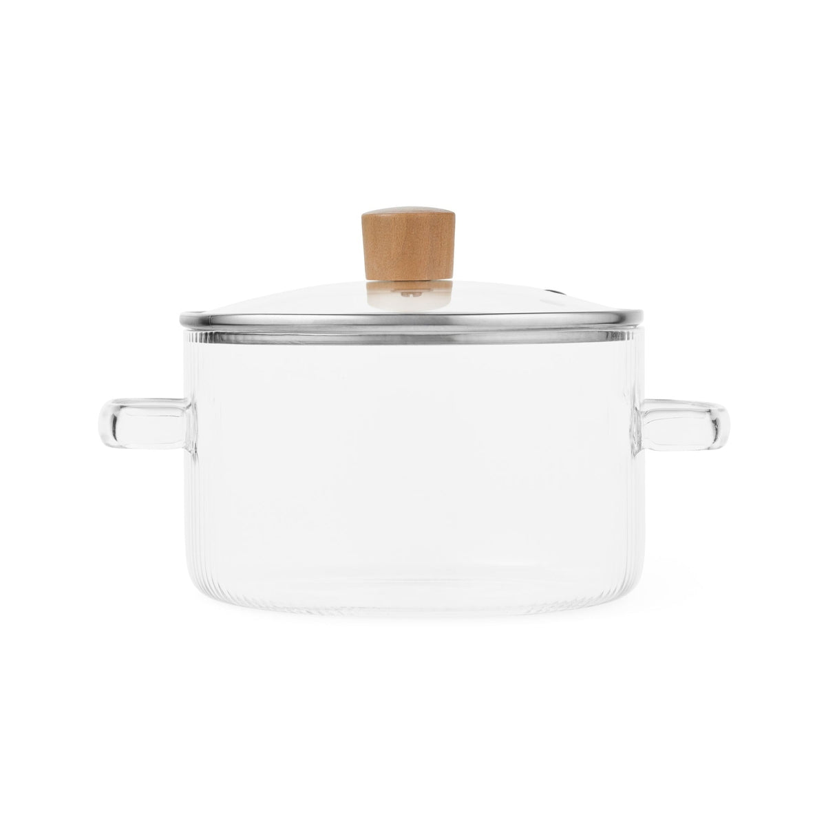 Thyme & Table 4.23 QT Borosilicate Glass Pot