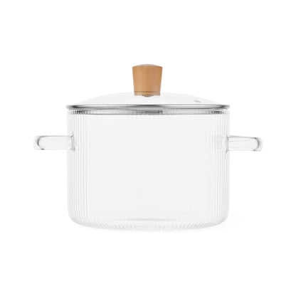 Thyme & Table 4.23 QT Borosilicate Glass Pot