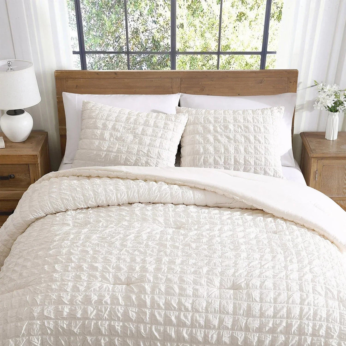 Tahari Home 3-Piece Cotton Comforter Set, Assorted Sizes