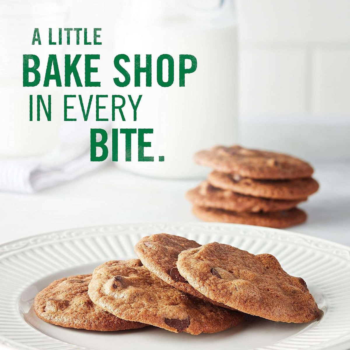 Tate's Bake Shop Chocolate Chip & Tiny Tate's Chocolate Chip Cookies Variety Pack, 5 Bags