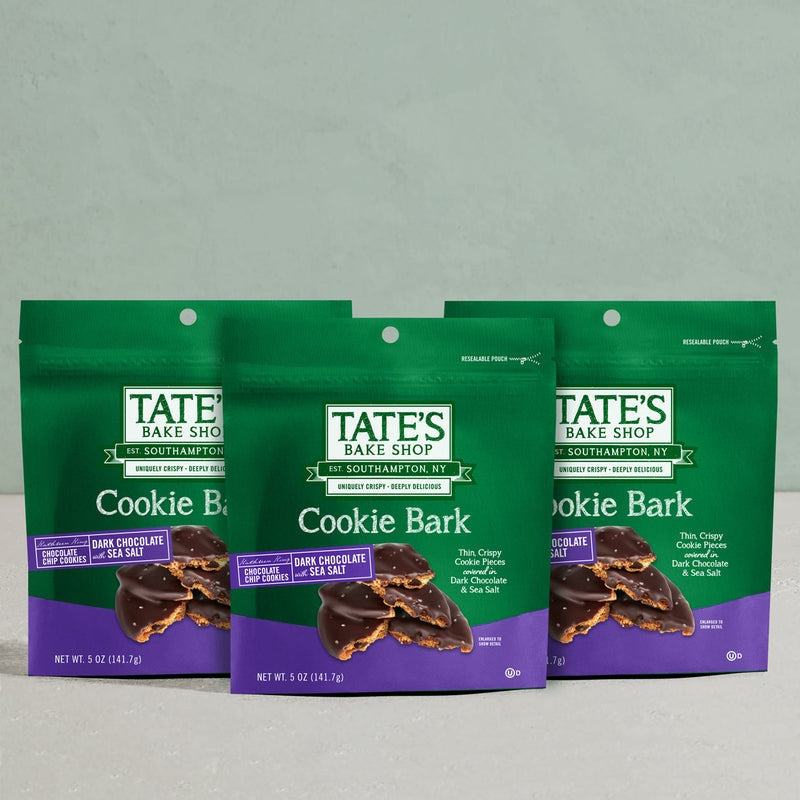 Tate's Bake Shop Dark Chocolate Cookie Bark