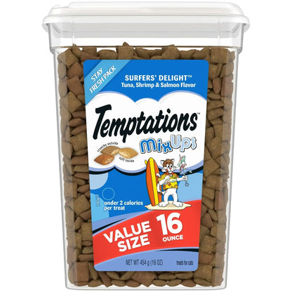 Temptations Mixups Surfer'S Delight Flavor Crunchy And Soft Cat Treats