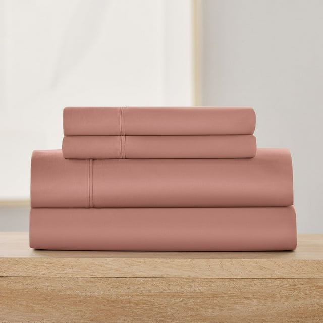Member's Mark Performance 500-Thread-Count Solid Sheet Set, Assorted Sizes