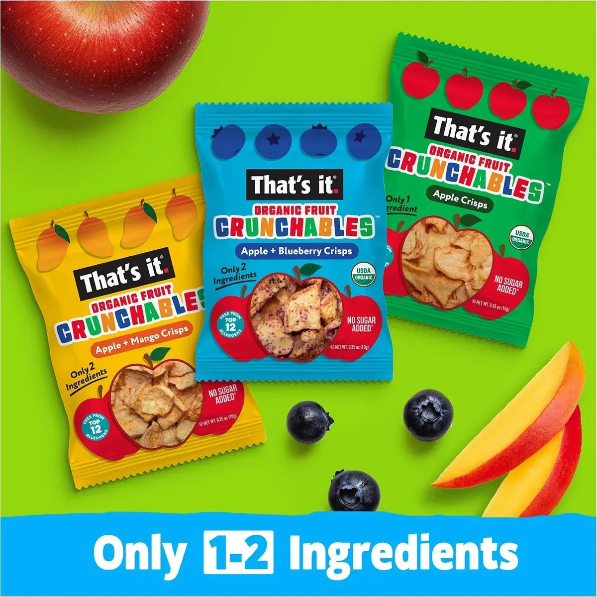 That's It Crunchable Variety Pack, 18 pk.