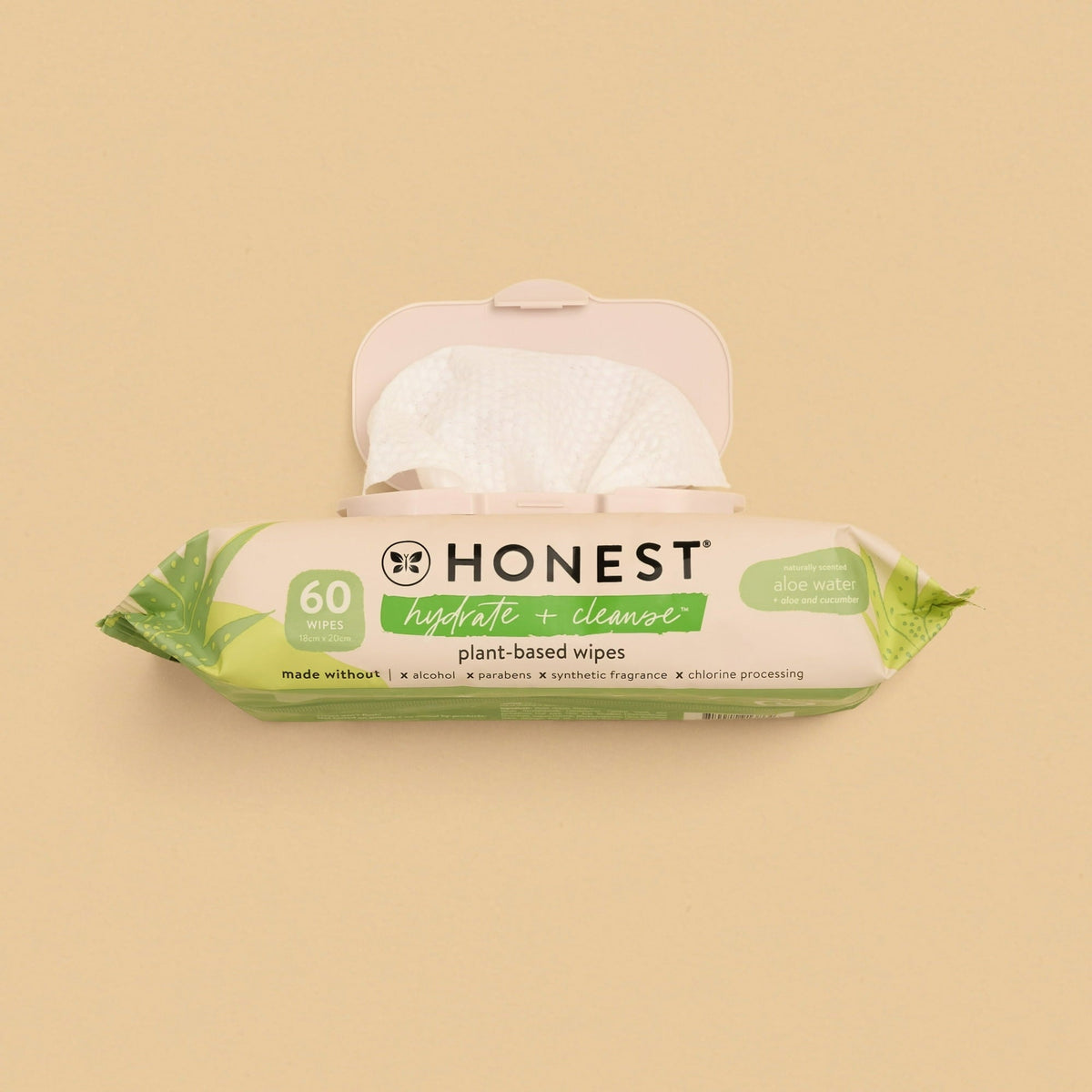 The Honest Company Hydrate and Cleanse Benefit Wipes