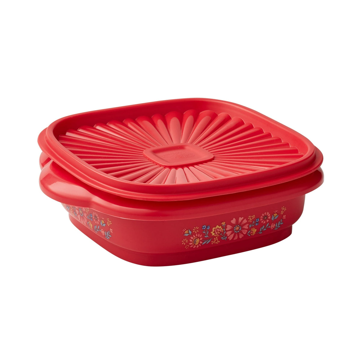 The Pioneer Woman 5 Cup Plastic Food Storage Container with Lid, Breezy Blossom