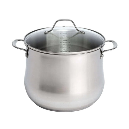The Pioneer Woman Timeless 12-Quart Stainless Steel Stock Pot