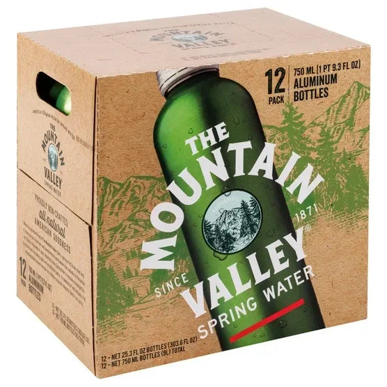 The Mountain Valley Spring Water, 25.3 fl oz, 12-count