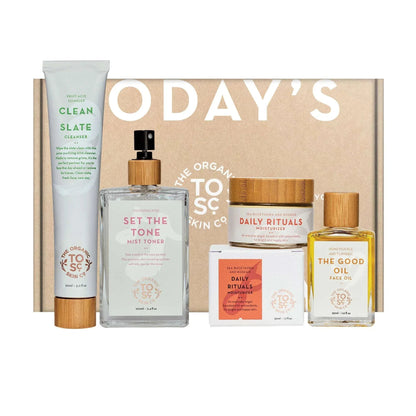 The Organic Skin Co. Radiant Rituals Pack, 4-pieces