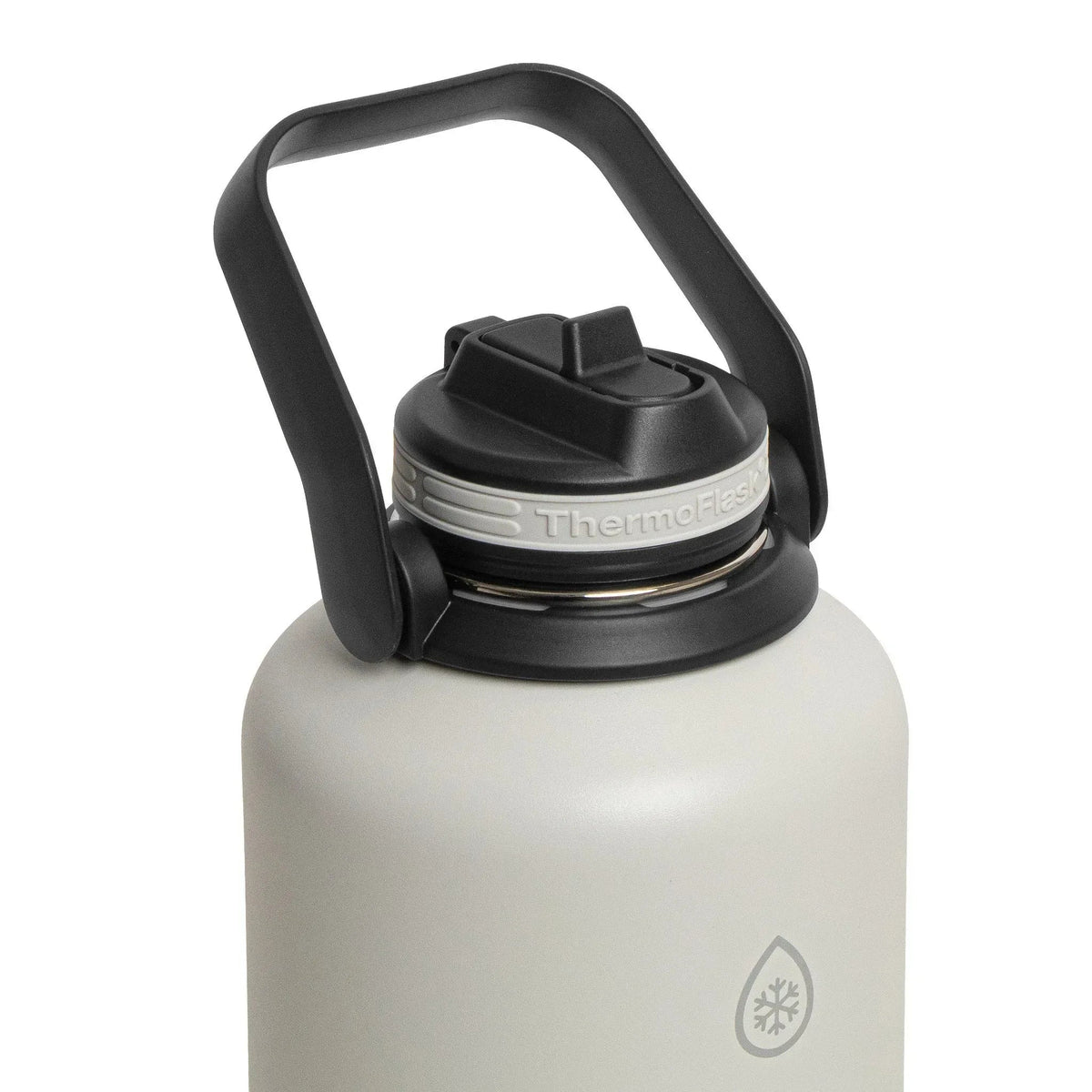 ThermoFlask 64 oz. Double Wall Insulated Stainless Steel Bottle with Straw Lid