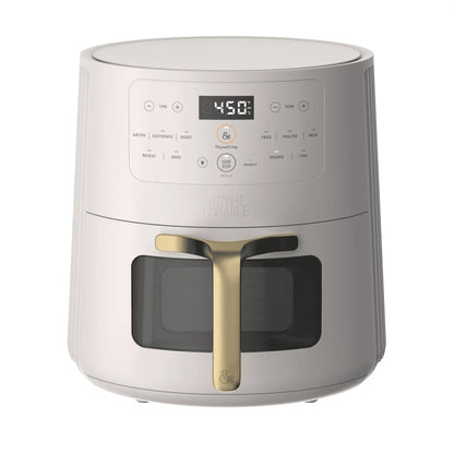Thyme & Table 6QT Air Fryer, with ThymeCrisp™ and Ceramic-Coated Nonstick Basket, Atlantic Blue