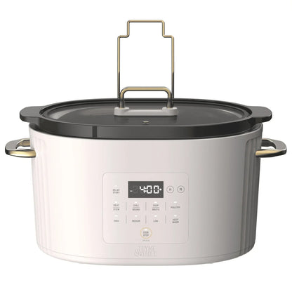 Thyme & Table 6QT Programmable Slow Cooker, Atlantic Blue