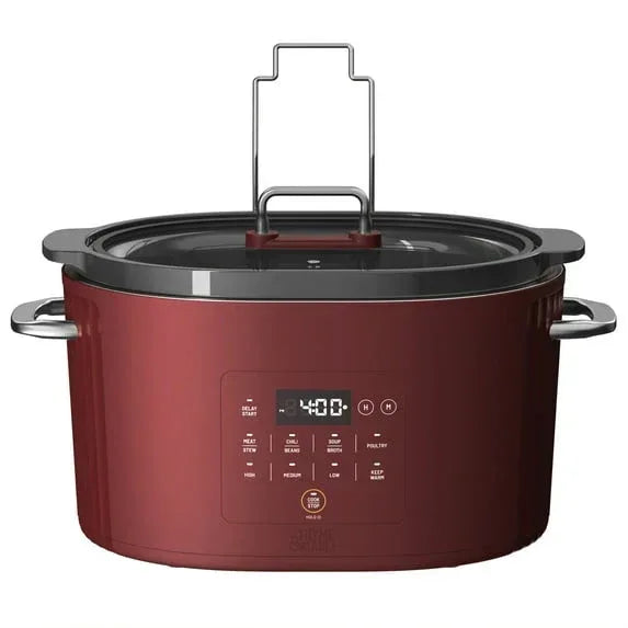 Thyme & Table 6QT Programmable Slow Cooker, Atlantic Blue
