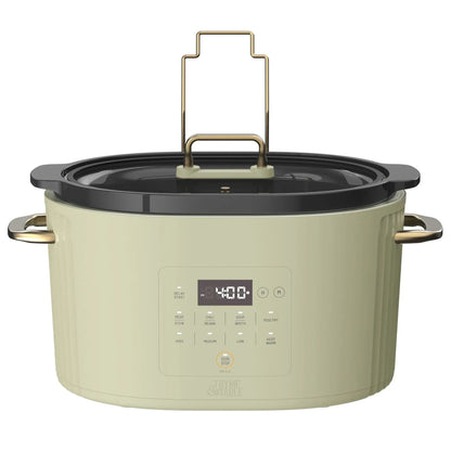 Thyme & Table 6QT Programmable Slow Cooker, Atlantic Blue