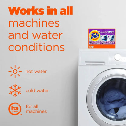 Tide Power PODS with Febreze Laundry Detergent Pacs, Spring & Renewal, 72 ct.