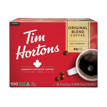 Tim Hortons Original Coffee, 100 ct.