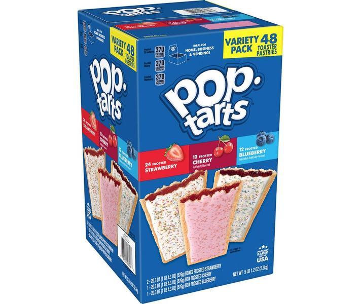 Pop-Tarts Toaster Pastries, Variety Pack, 20.3 oz (4-pk)