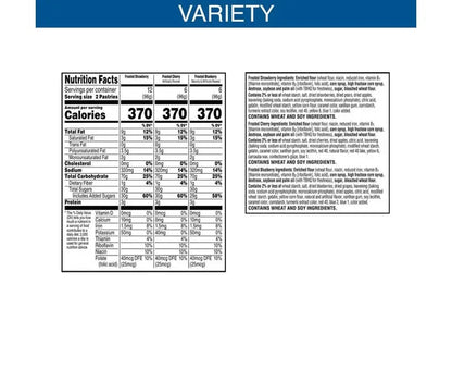 Pop-Tarts Toaster Pastries, Variety Pack, 20.3 oz (4-pk)