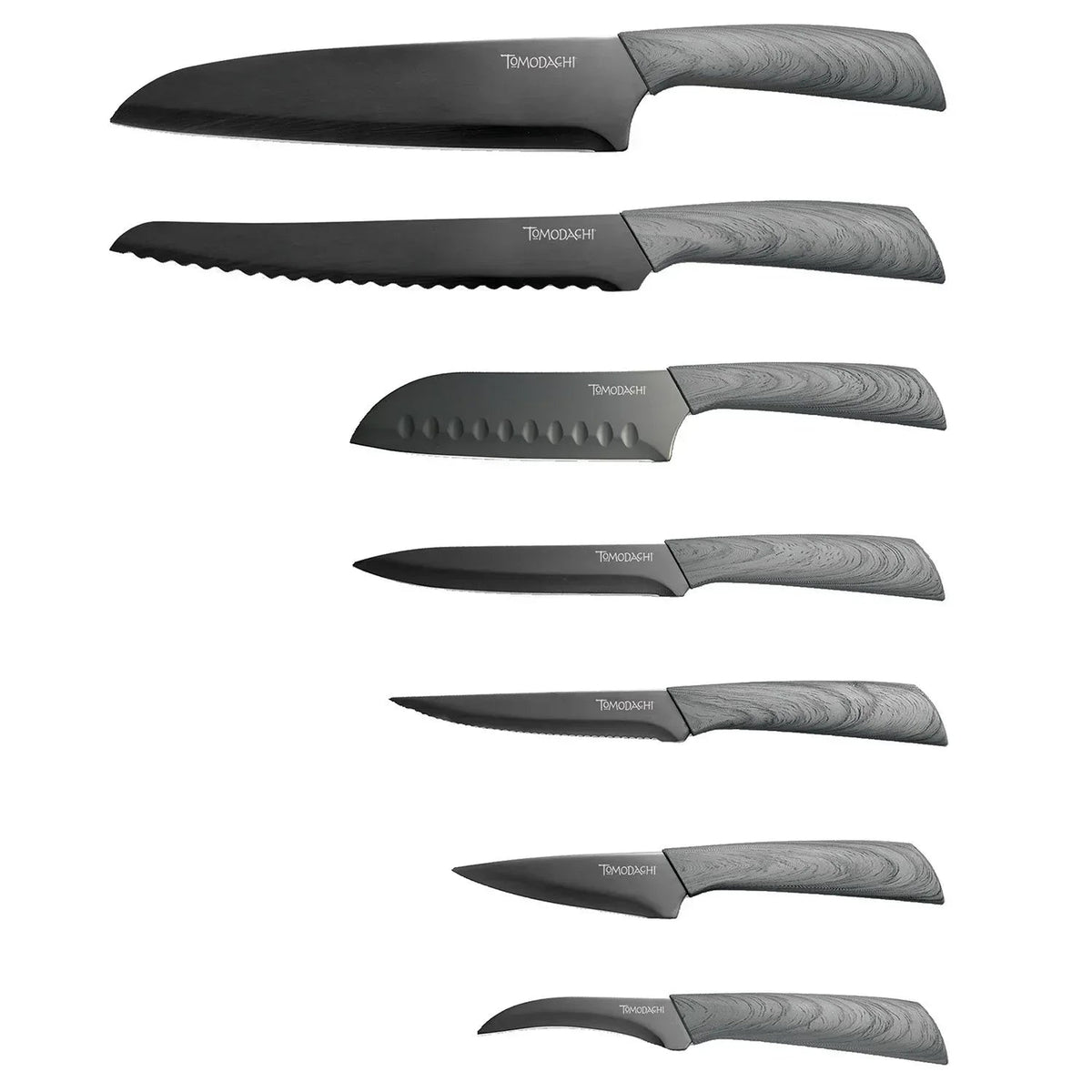 Tomodachi Raintree Ash 13-Piece Cutlery Block Set