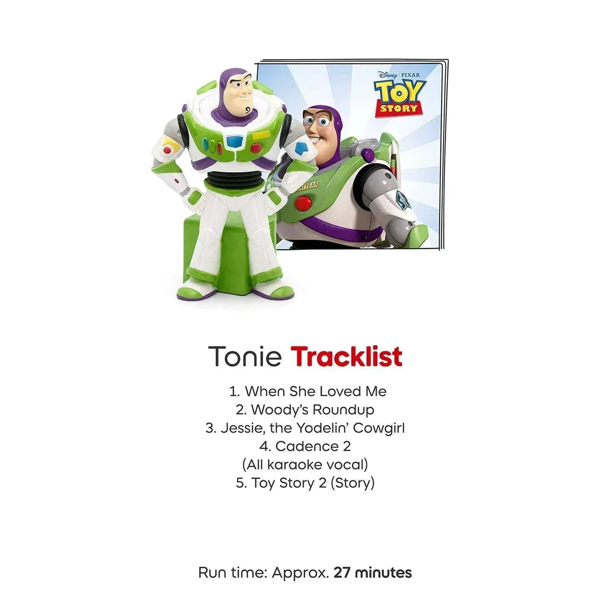 Tonies Disney Toniebox 2 Bundle with 6 Tonies Sunset Red