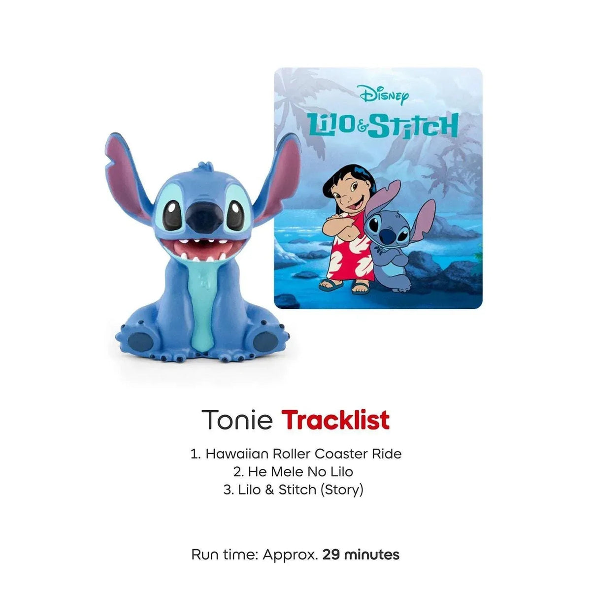 Tonies Disney Toniebox 2 Bundle with 6 Tonies Sunset Red