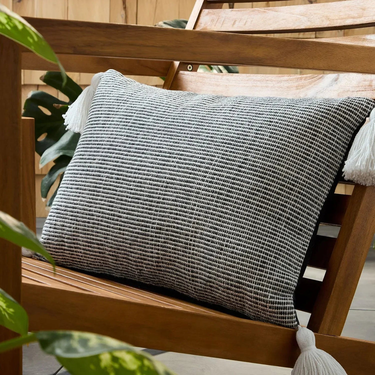 Town & Country Terra Alara Ribbed Texture Decorative Pillow, Choose Size