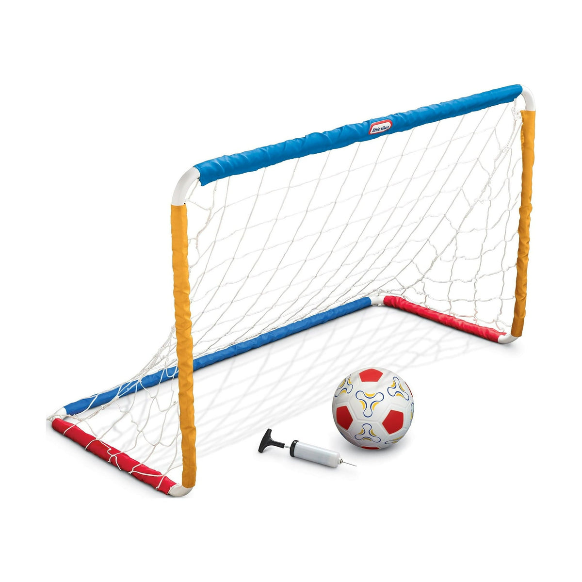 Little Tikes Easy Score Toy Soccer Set with Ball, Goal, and Pump- Toy Sports Play Set for Toddlers Kids Girls Boys Ages 3 4 5+ Year Old
