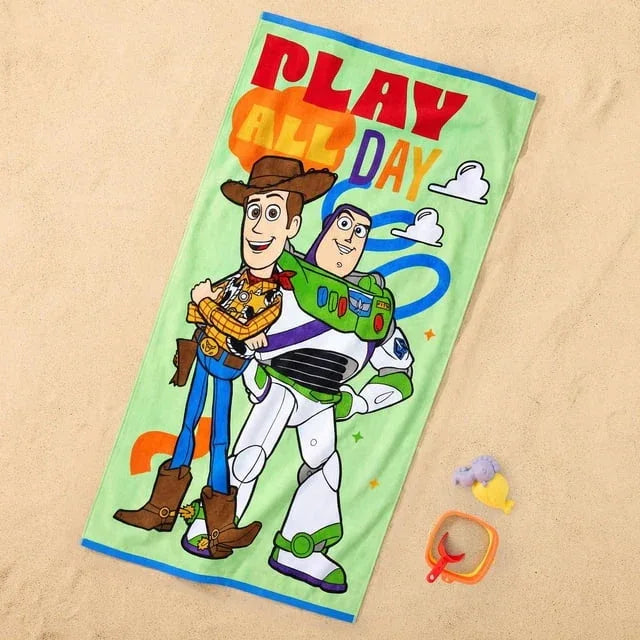 Licensed Character Kids Beach Towel, 36" x 64"