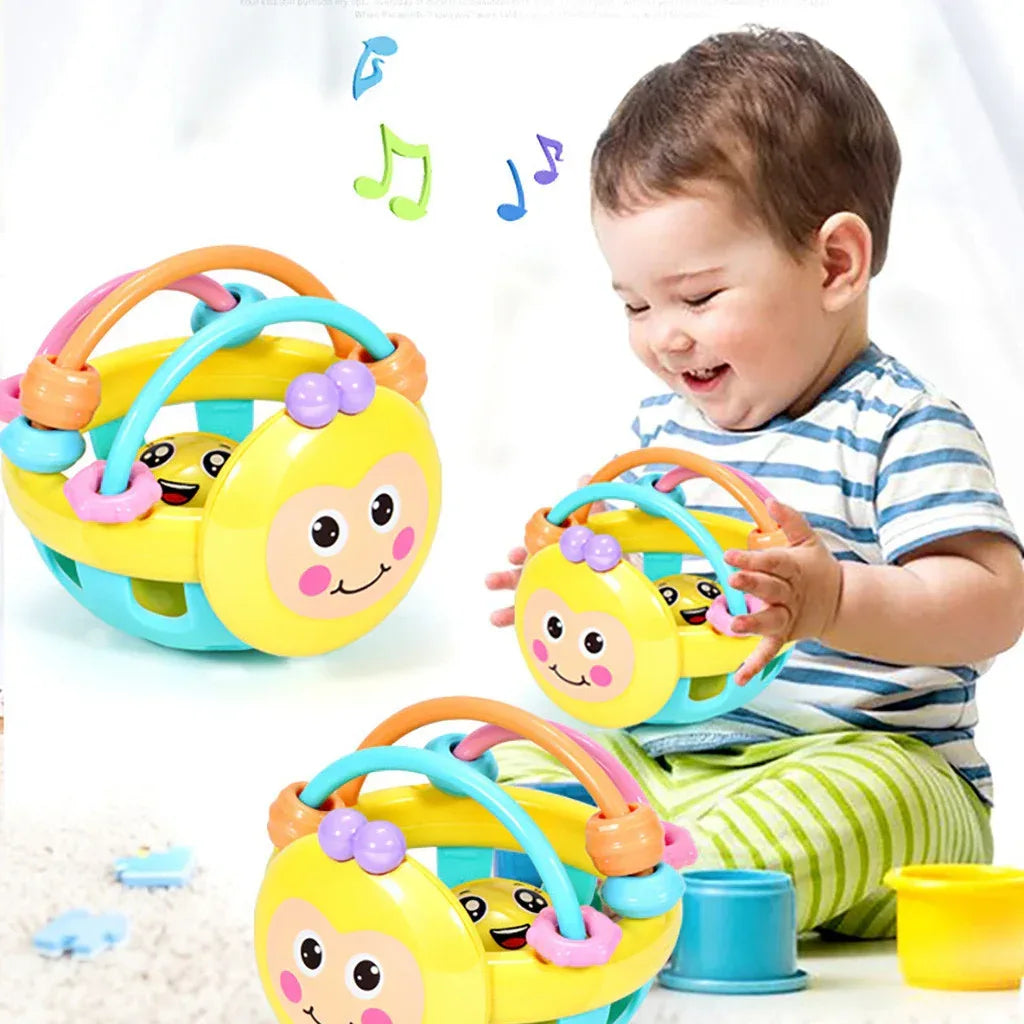 Clear!Tarmeek Baby Soft Rattles Shaker Teething for 0-6 Months Newborn,Infant Developmental Hand Grip Baby Cute Stuffed Animal Doll for 6-12 Months Toddlers,Birthday Gifts for Kids