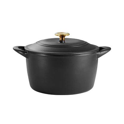 Tramontina Enameled Cast Iron 7-Quart Covered round Dutch Oven (Assorted Colors)