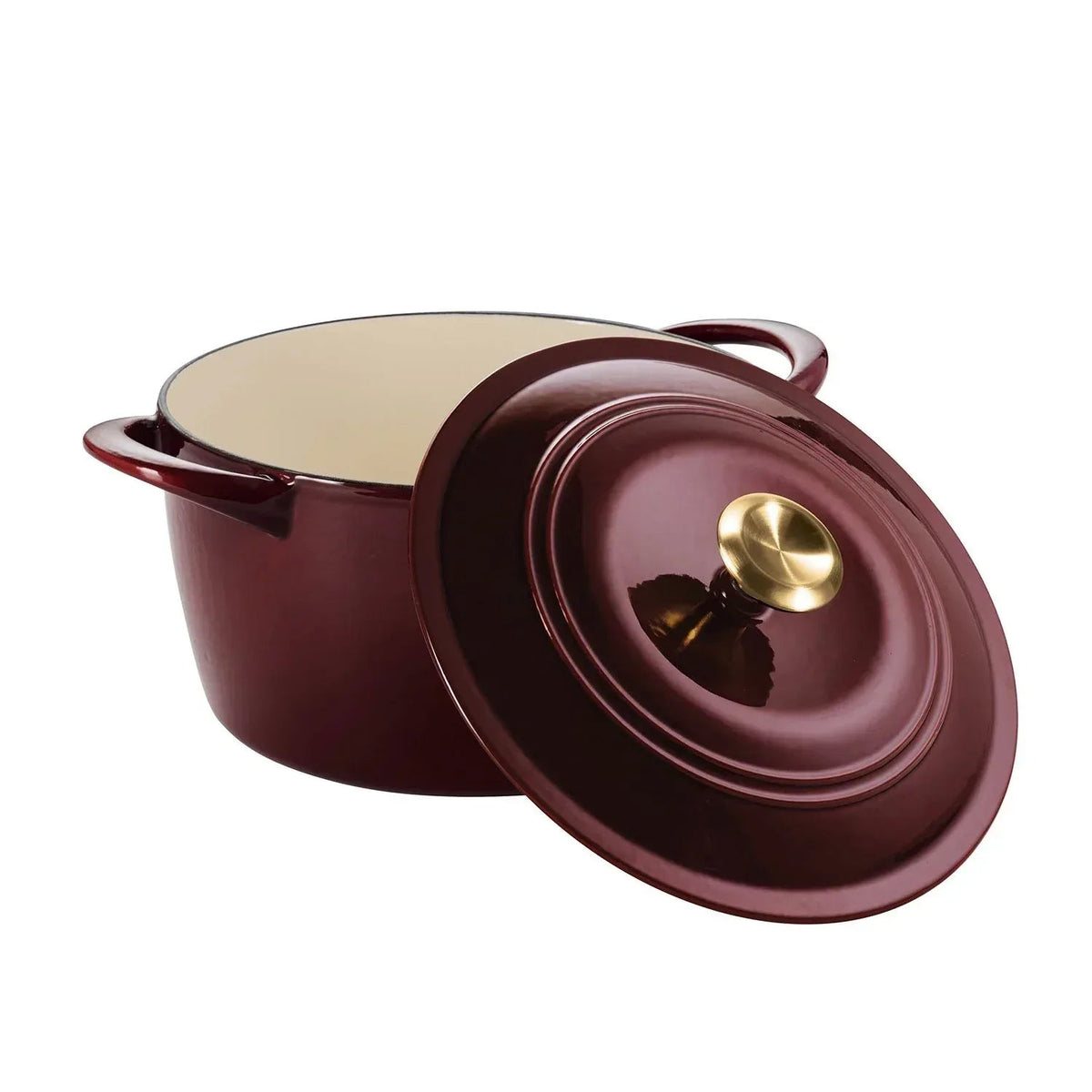 Tramontina Enameled Cast Iron 7-Quart Covered round Dutch Oven (Assorted Colors)
