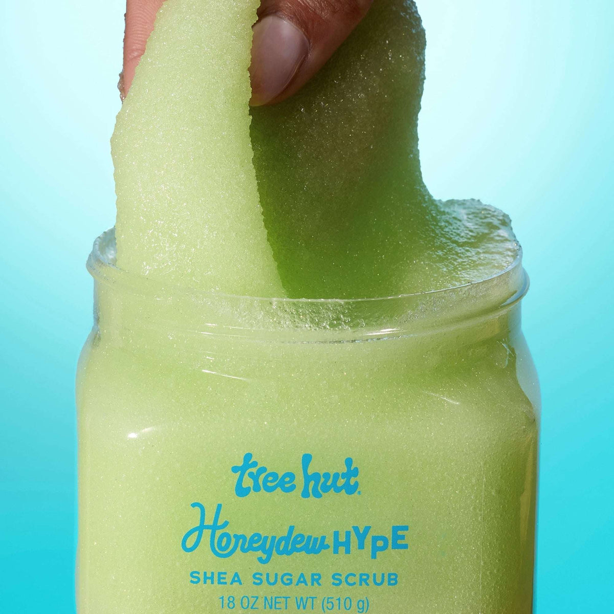Tree Hut Honeydew Hype Shea Sugar Body Scrub, 18 oz (3 PACK )