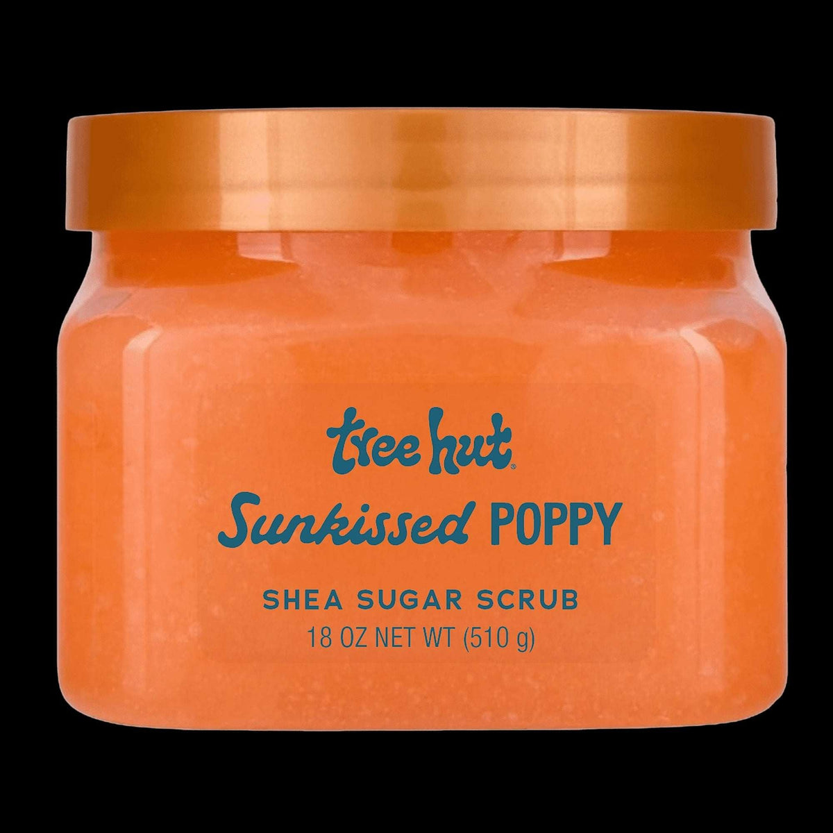 (3 PACK ) Tree Hut Sunkissed Poppy Shea Butter Sugar Body Scrub, 18 oz
