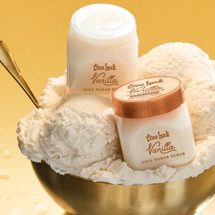 Tree Hut Vanilla Shea Sugar Mini Body Scrub, 3.4 oz