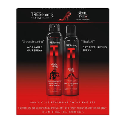 Tresemme A-List Collection Hairspray and Dry Texturizing Spray Set