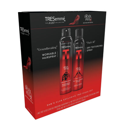 Tresemme A-List Collection Hairspray and Dry Texturizing Spray Set