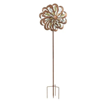 Tri-metallic Wind Spinner