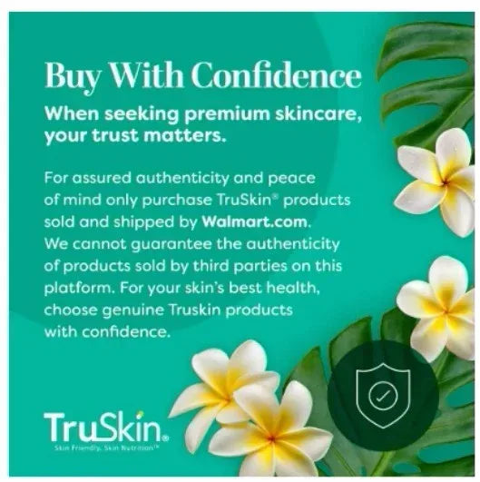 TruSkin Vitamin C Face Serum, Brightening & Anti-Aging with Squalane & Vitamin E, 1 fl oz