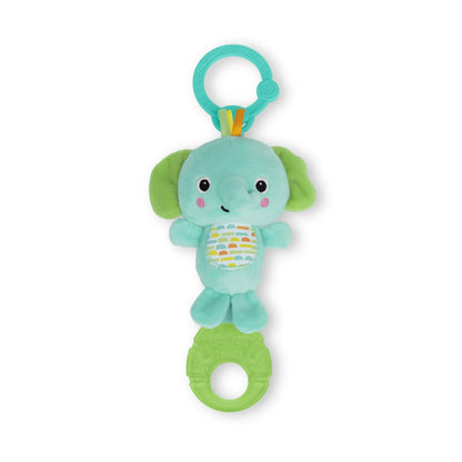 Tug Tunes on-the-go Clip-on Toy, Elephant, Unisex, Newborn +