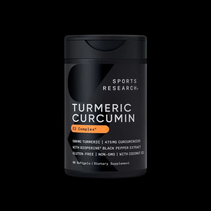 Turmeric Curcumin with Coconut Oil and Bioperine®