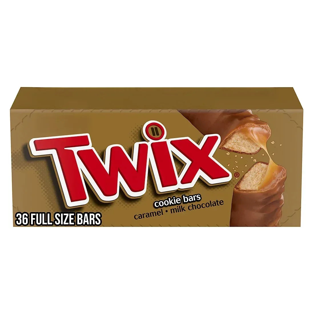 Twix Caramel Cookie Chocolate Bars, 36 ct.